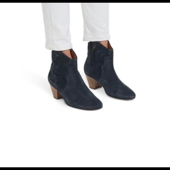 Isabel Marant Etoile Dicker Suede Ankle Boots - Picture 6 of 6